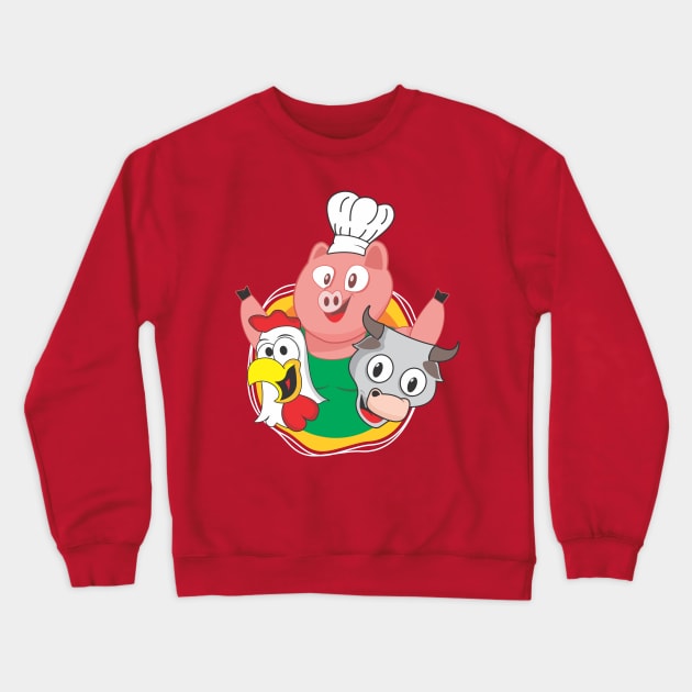 ChefBeque Crewneck Sweatshirt by GUNTUR372